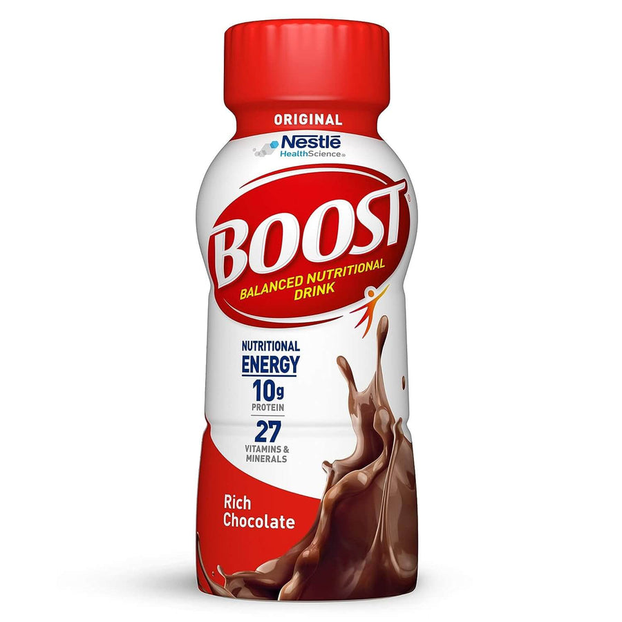 Boost Original Rich Chocolate nutritional drink 8 fl oz bottle