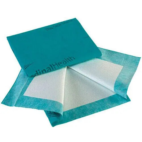Cardinal Health Premium Disposable Underpad for Repositioning with wings (Up To 400 lbs), 30" x 36" By Cardinal Health
