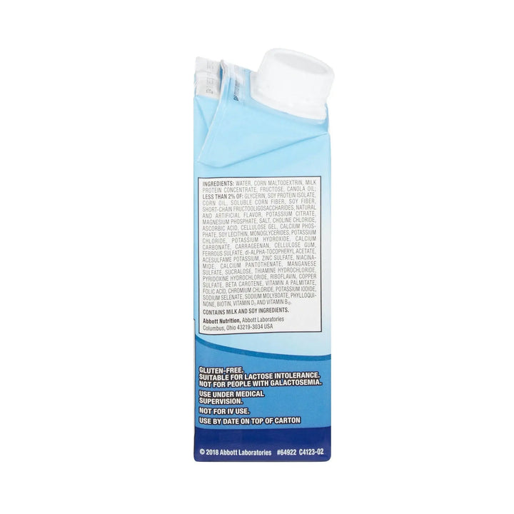 Ensure Clear Apple ingredients label