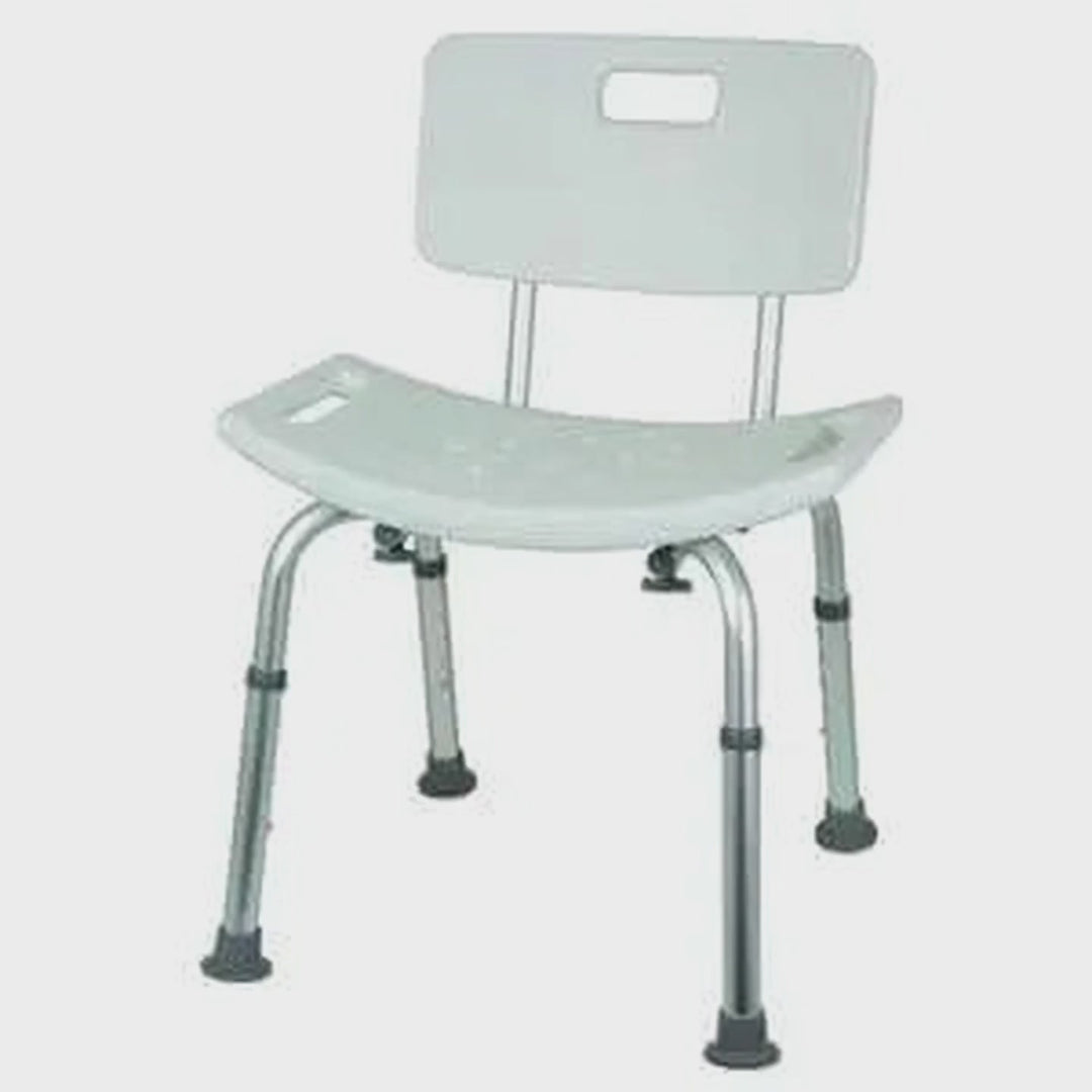 ProBasics Standard Shower Chair with Back, 19.5" Seat and 300 lb Weight Capacity