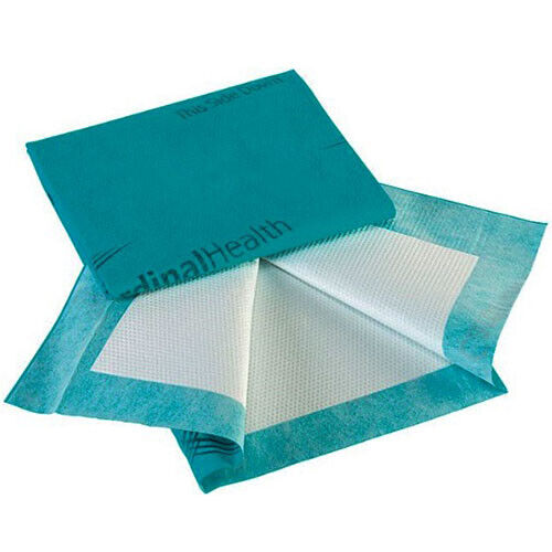 Cardinal Health Premium Disposable Underpad for Repositioning with wings (Up To 400 lbs), 30" x 36"
