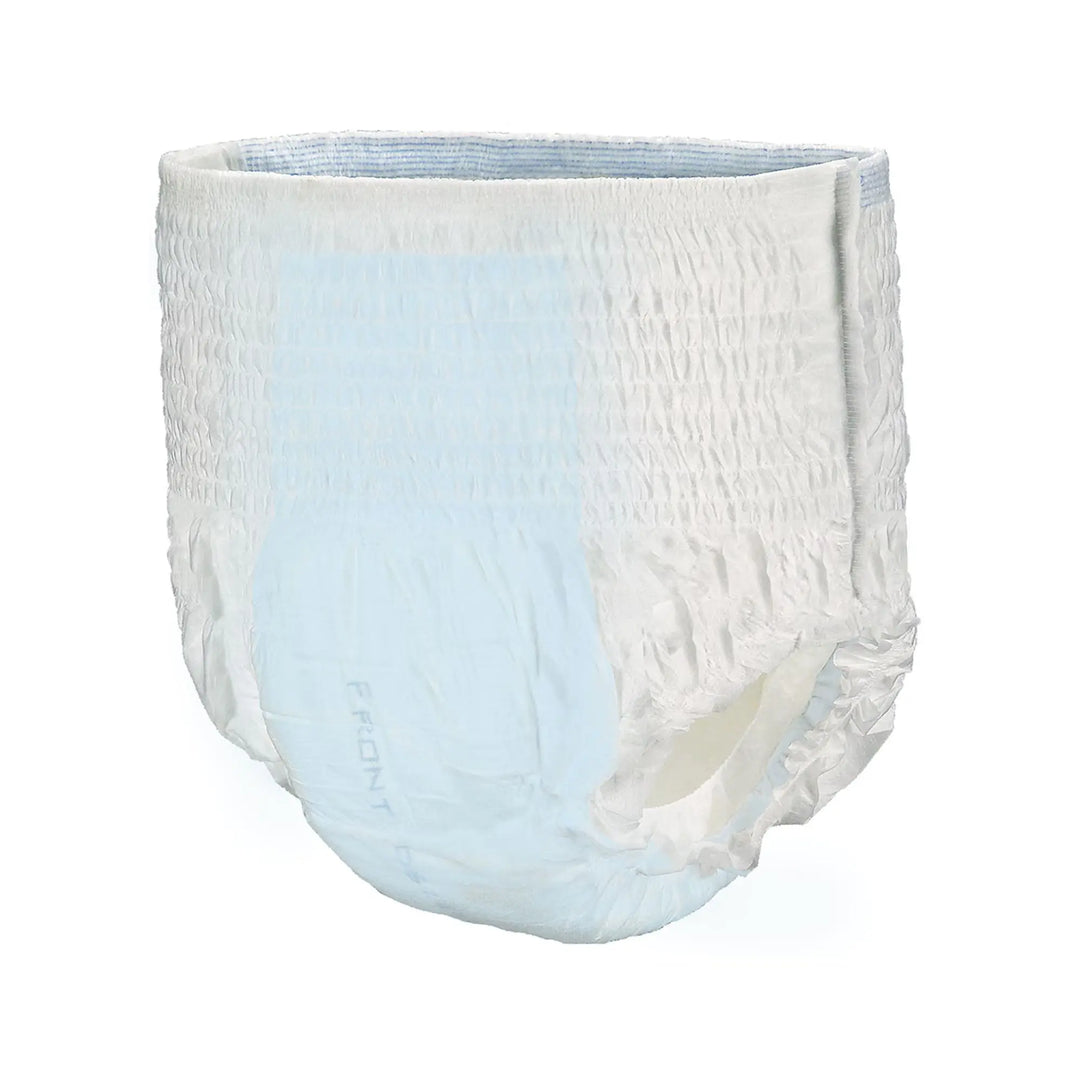 Tranquility Swimmates Disposable Swimwear in Size X-Small showing elastic waistband and front view product design
