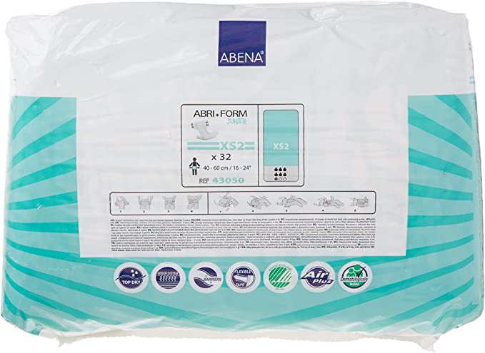 Abena Abri-Form Premium Junior Incontinence Brief, X-Small XS2