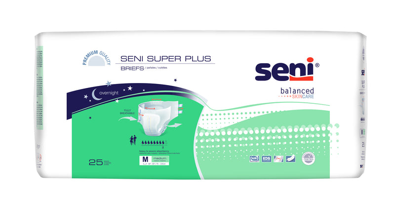 SENI SUPER PLUS Briefs Medium 25 PCS