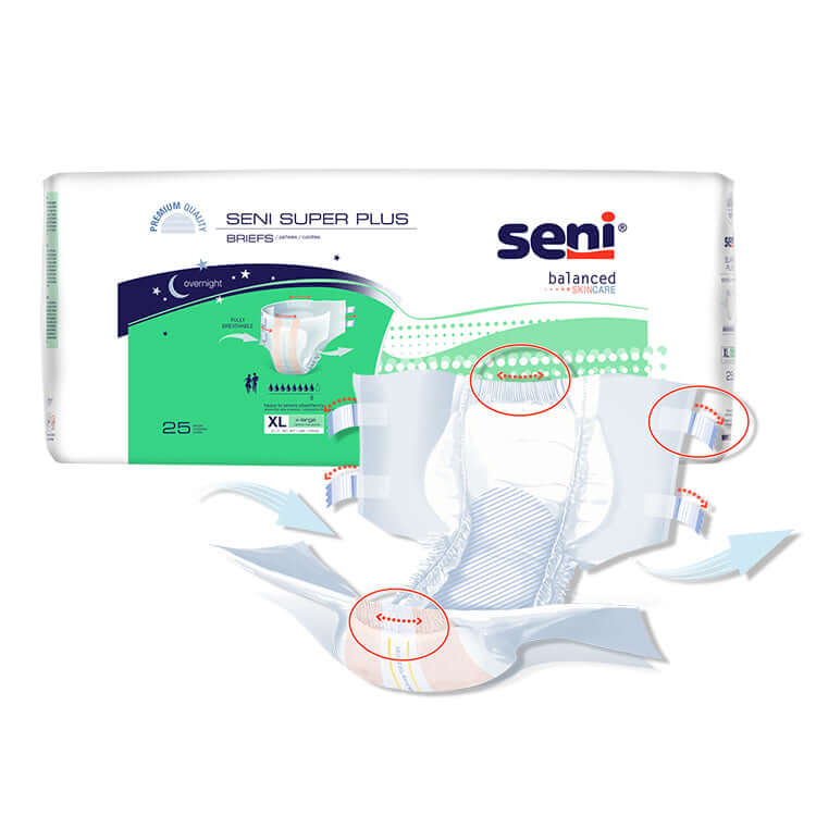 Seni Super Plus Briefs X-Large