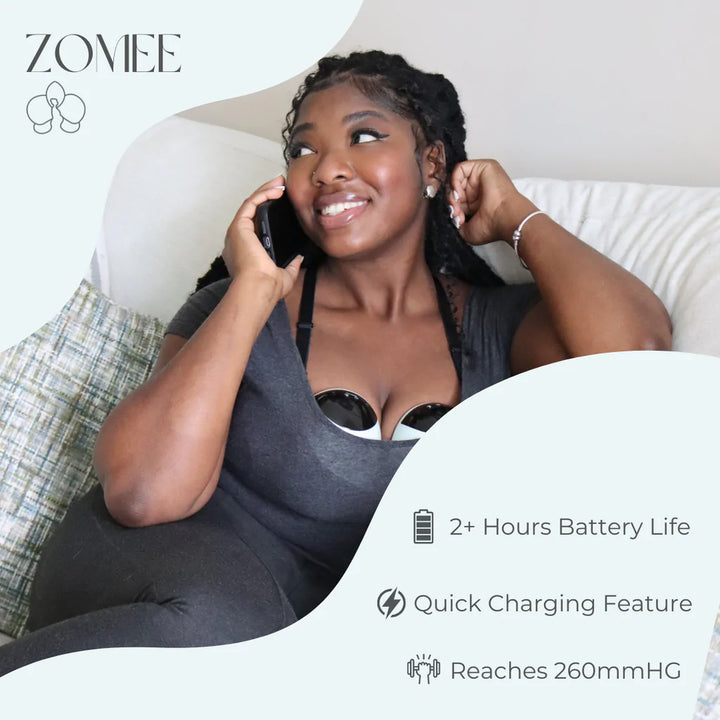 Zomee Fit - Hands Free Wearable Breast Pump