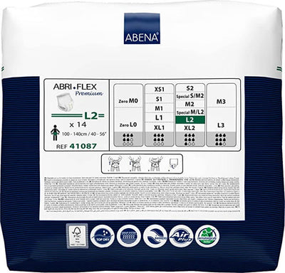 Abena Abri-Flex Premium Protective Underwear, Level 2, Large