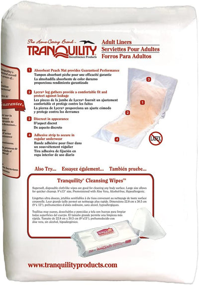 Tranquility Adult Incontinence Liners