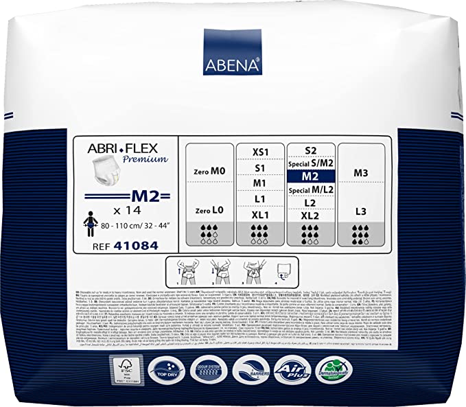 Abena Abri-Flex Premium Protective Underwear, Level 2, Medium