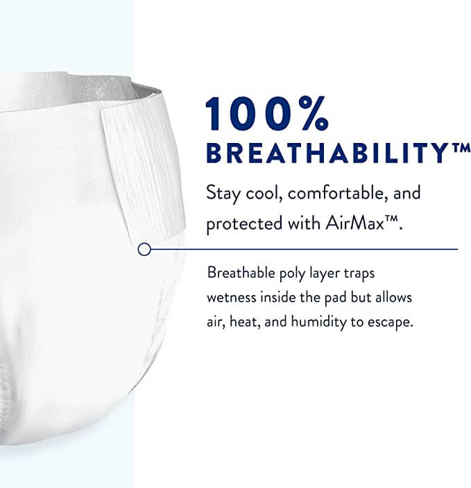 Prevail Air Plus Briefs Size 3, X-Large, 58"-70"