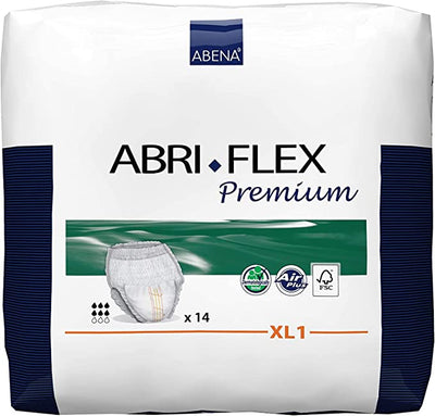 Abena Abri-Flex Premium Protective Underwear, Level 1, XL 51" to 67"