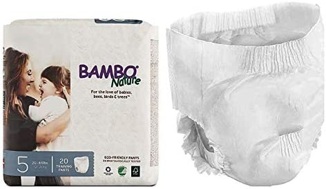 Bambo Nature Training Pants, Size 5, 26-44 lbs