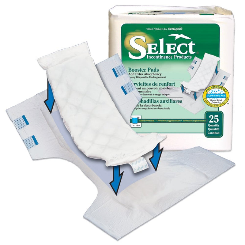 Tranquility Select Extended Booster Pad 15" x 4-1/4"