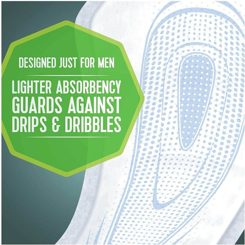 Depend Incontinence Shields for Men, Light Absorbency