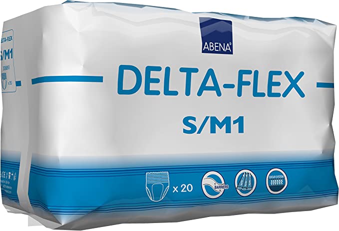 Abena Delta-Flex Premium Protective Underwear Small/Medium (60" - 110")