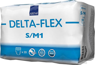 Abena Delta-Flex Premium Protective Underwear Small/Medium (60" - 110")