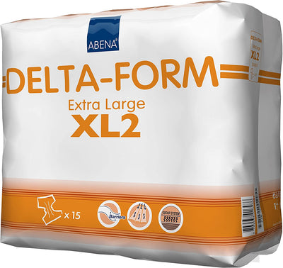 Abena Delta-Form Adult Brief, Extra Large, Level 2
