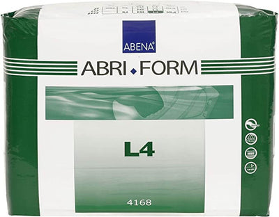 Abena Abri-Form Comfort Plastic-Backed Briefs, Level 4, Large