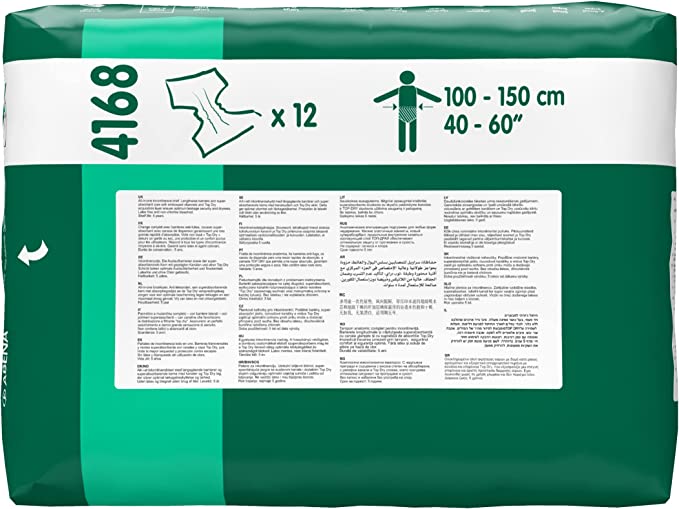 Abena Abri-Form Comfort Plastic-Backed Briefs, Level 4, Large