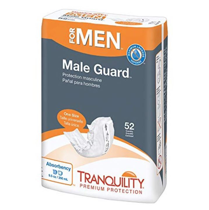Tranquility Incontinence Male Guard, 5.25" x 12.25"