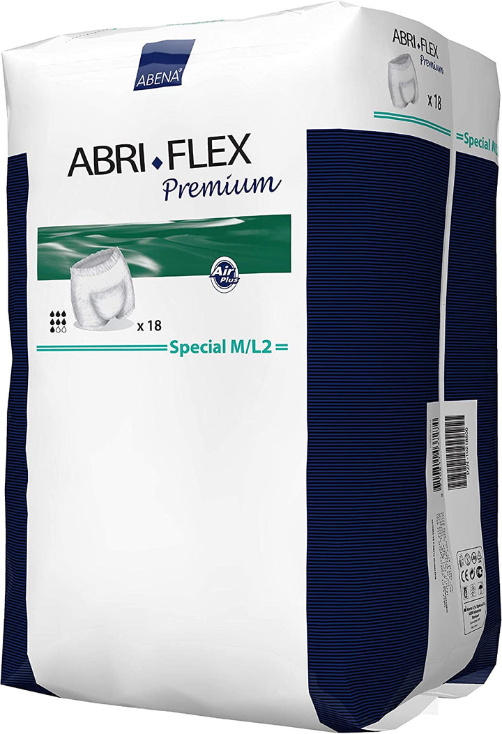 Abena Abri-Flex Special Air-Plus Pull-On Disposable Underwear Medium/Large M/L2