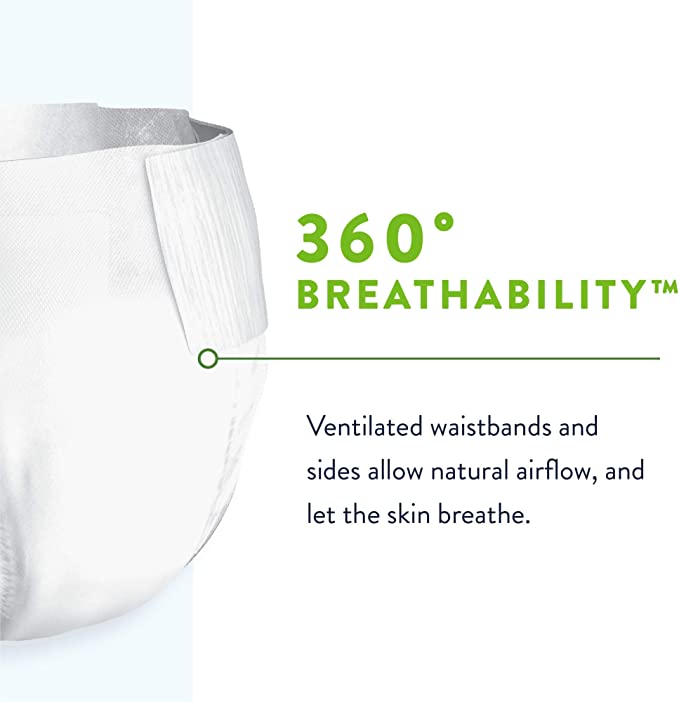 Prevail Per-Fit 360 Incontinence Briefs, Maximum Plus Absorbency, Size One (26" to 48")