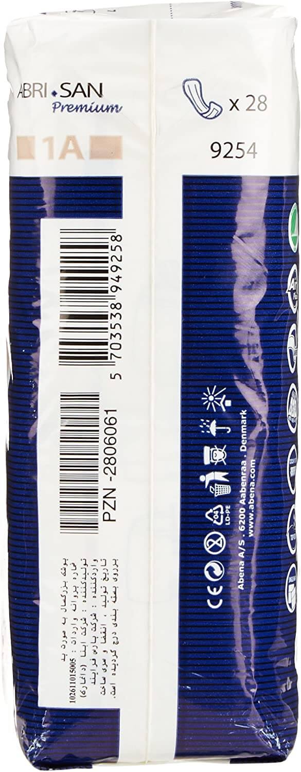Abena Abri-San Premium Incontinence Pad, Size 1A