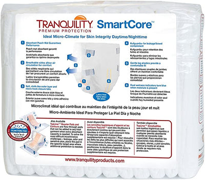 Tranquility SmartCore Disposable Brief, 28 oz Fluid Capacity, Medium (32" - 44")