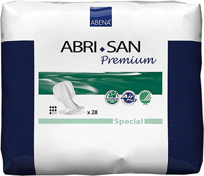 Abena Abri-San Special Fecal Incontinence Pad, 2000mL Absorbency