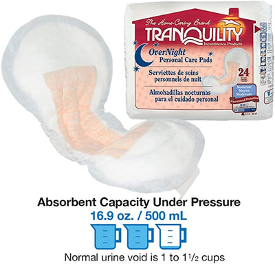 Tranquility Incontinence Personal Care Pads for Men or Women