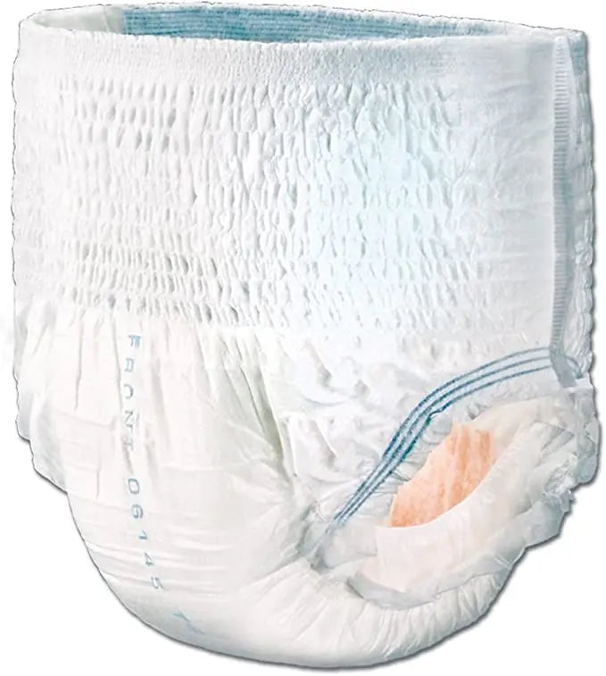 Tranquility Premium OverNight Incontinence Underwear Size XL showing inner peach absorbent core.